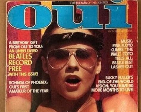 Oui (Linda Blair, October 1982) Single Issue Magazine